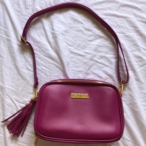 Joy & Iman Pink Leather Purse
